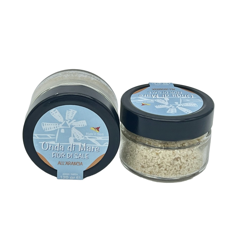 Fior di Sale Aromatizzato all'Arancia