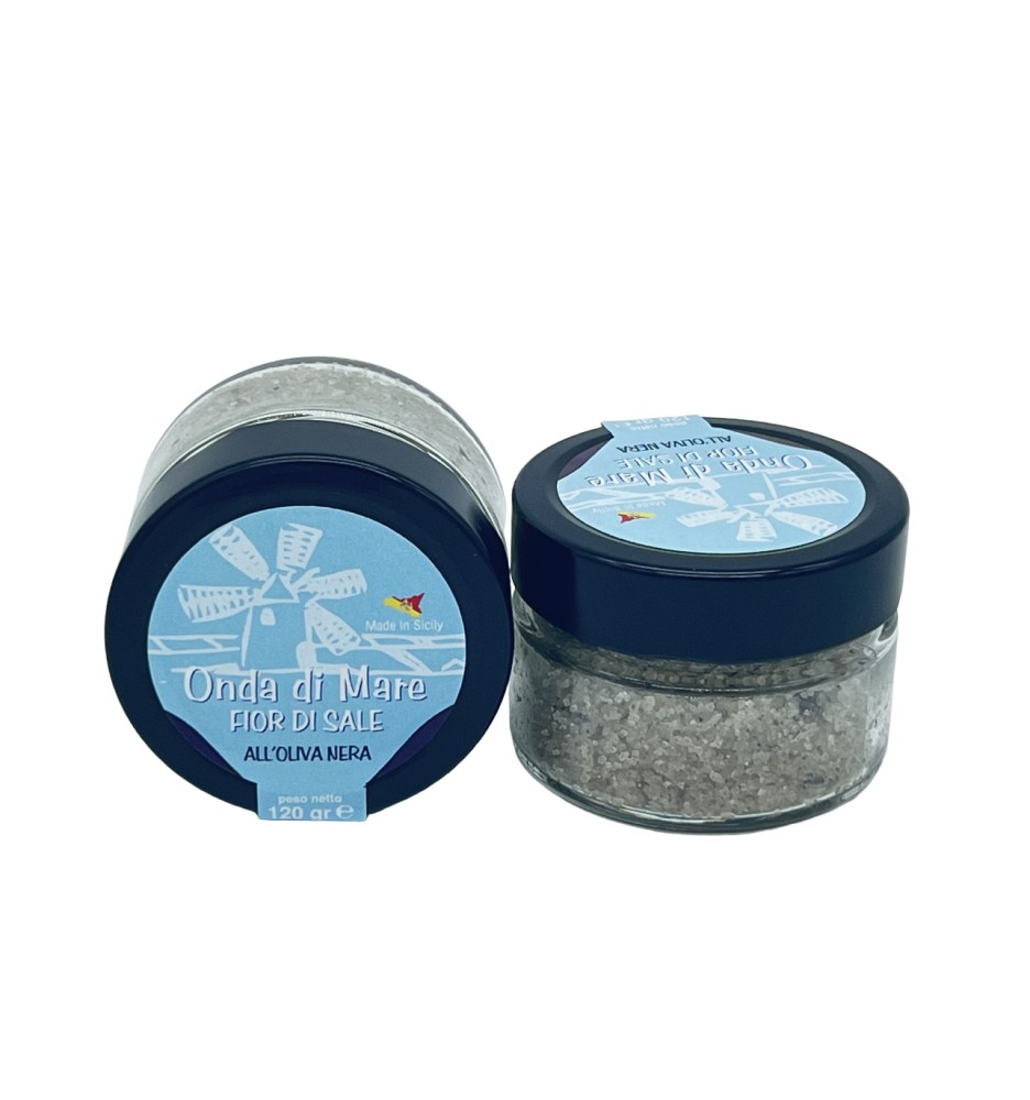 Fior di Sale Aromatizzato all'Oliva Nera