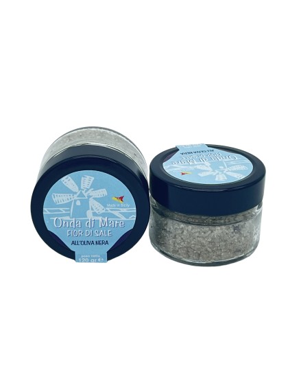 Fior di Sale Aromatizzato all'Oliva Nera